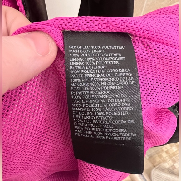 The North Face Army Green Hooded Windbreaker Outdoor Jacket Size S - Picture 5 of 5